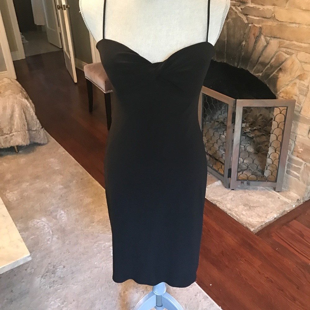 Black party dress size 6